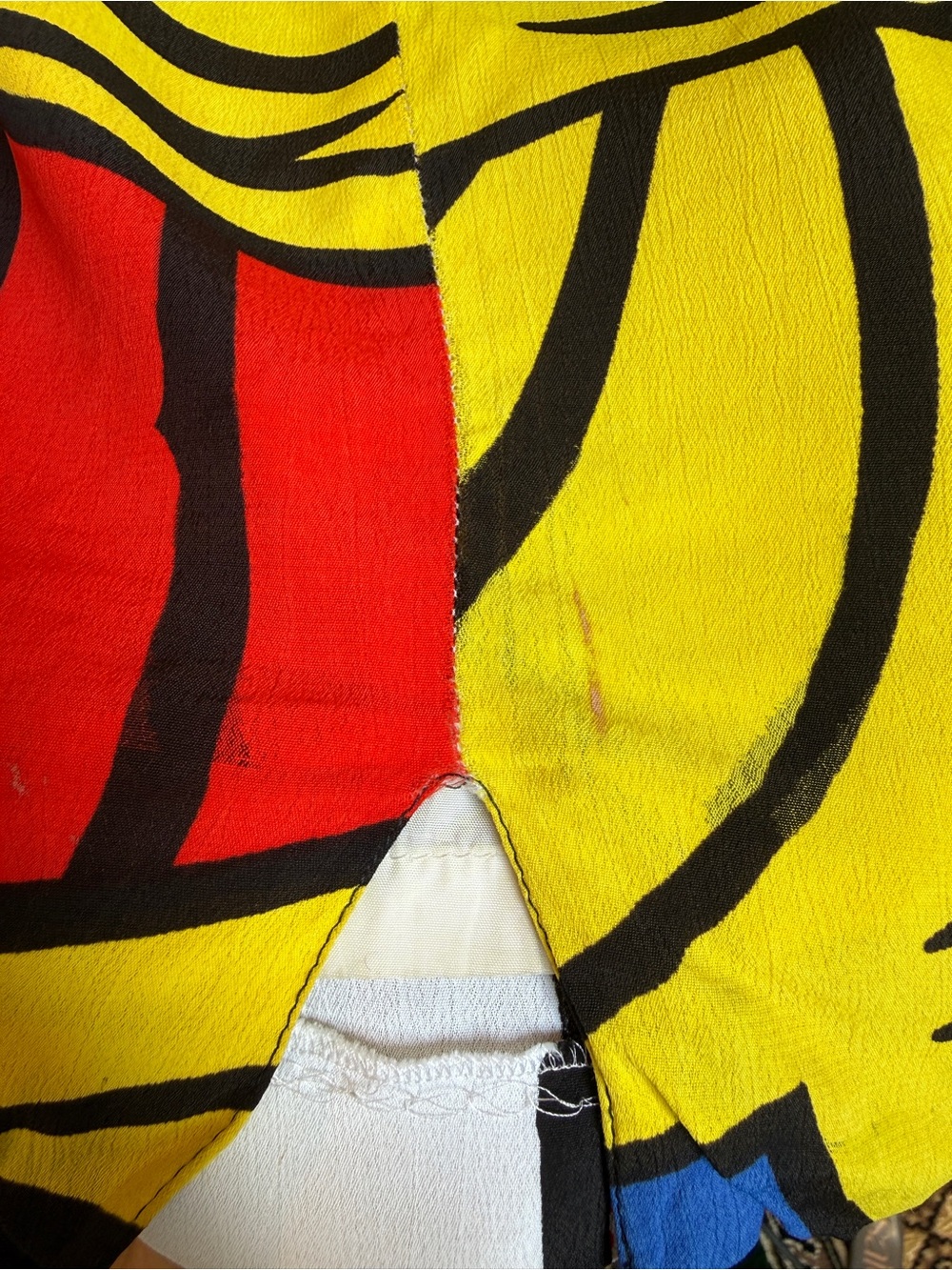 Vintage Lichtenstein Pop Up Skirt, Rare - Picture 4 of 8
